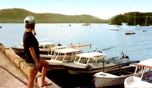Dida Overlooking the harbor