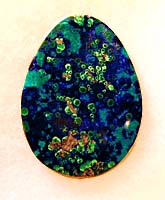 Malachite/Azurite Mixture